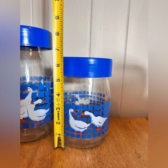 Blue Goose Glass Jar Set - Picture 5 of 9